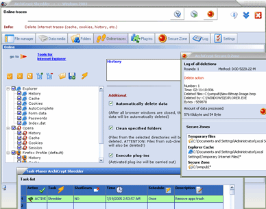 ArchiCrypt Shredder Screenshot